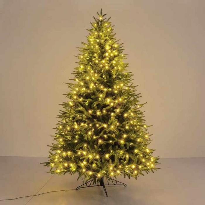 Factory pre-lit PE PVC Christmas tree Factory pre-lit PE PVC Christmas tree