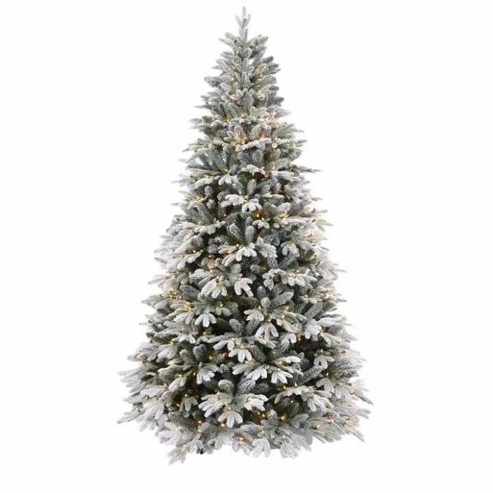 Flocked Christmas Tree